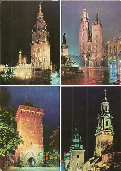 Kraków-Wieże Katedry Wawelskiej.1970.29a
