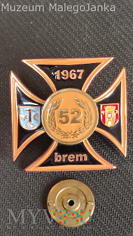 Pamiątkowa odznaka 52 Batalion Remontowy - Czarne