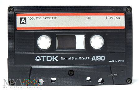TDK A/90 kaseta magnetofonowa