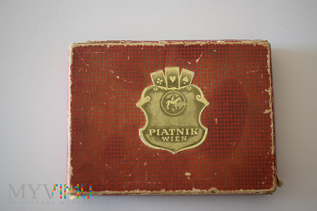 Duże zdjęcie Dwie talie kart Piatnik (Lino, Goldeck Nr. 167)