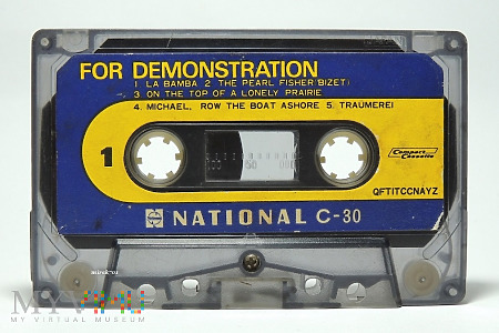 National Demonstration C-30 kaseta magnetofonowa