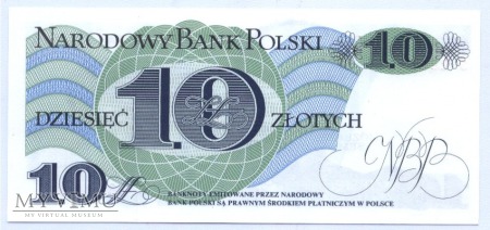 10 złotych - 1982.