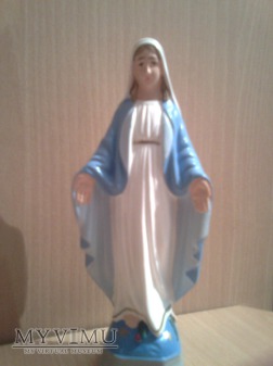 gipsowa figurka Matki Bożej