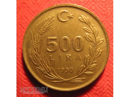 500 LIRA - Turcja (1990)