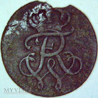 Fryderyk Wilhelm II 1786-1797-1 Pfennig 1788