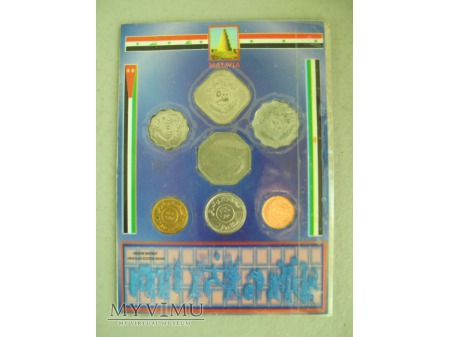 Pamiątkowy zestaw monet irackich