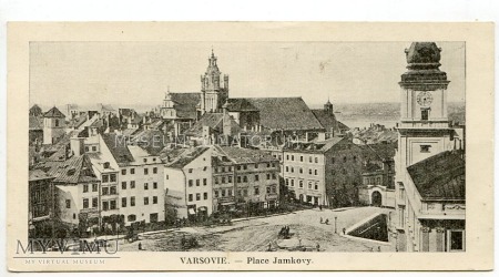 Duże zdjęcie Warszawa - Plac Zamkowy - 1915 ok.