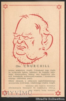 Duże zdjęcie Oto Churchill - karta propagandowa