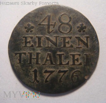 48 einen thaler, 1776, A