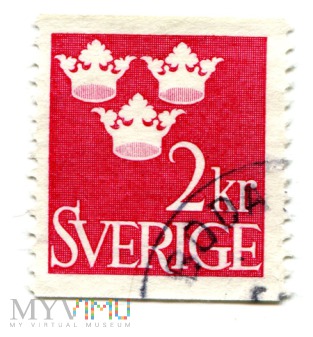 Duże zdjęcie Szwecja, 2kr Michel 628, Johansson, Słania 1969
