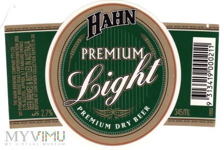 HAHN PREMIUM LIGHT