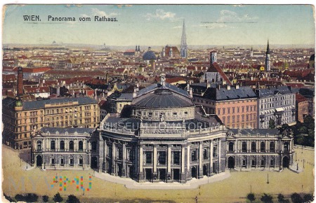 Wiedeń - Burgtheater - 1915