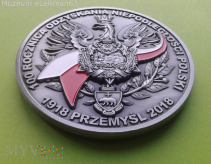 Duże zdjęcie Medal 100 Lat Garnizonu Przemyśl
