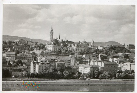 Duże zdjęcie Budapest - Widok na miasto - lata 60-te XX w.