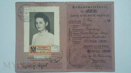 Duże zdjęcie Postausweiskarte
