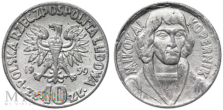 10 złotych, 1959, fałszerstwo