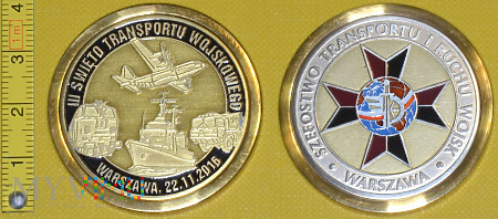 Medal kolejowy - wojskowy III Święta Transp. Woj.
