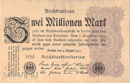 Niemcy - 2 000 000 marek (1923)
