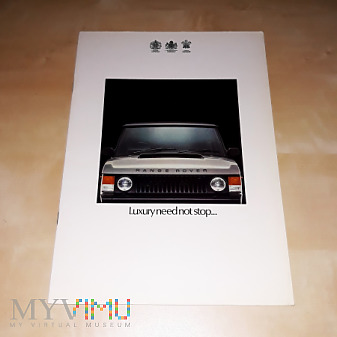 Prospekt Range Rover 1984