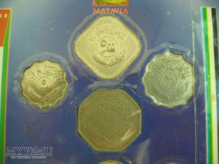 Pamiątkowy zestaw monet irackich
