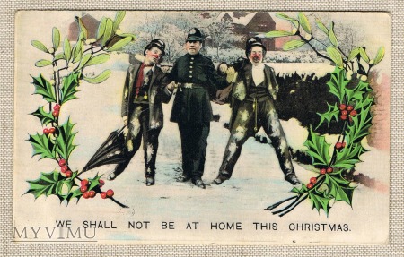 Duże zdjęcie 1911r. Nie będzie nas w domu na Boże Narodzenie