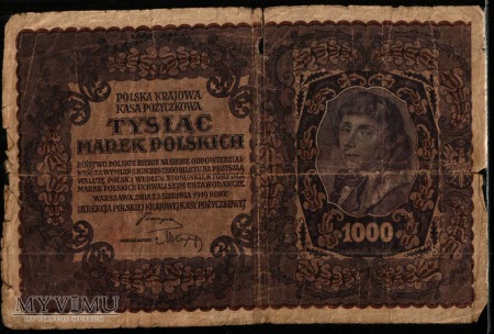 1000 Marek Polskich, 1919. Polska