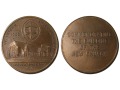Kościół episkopalny Św. Piotra medal brązowy 1955