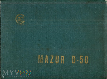 Duże zdjęcie Ciagnik Mazur D 50 - Katalog części zamiennych
