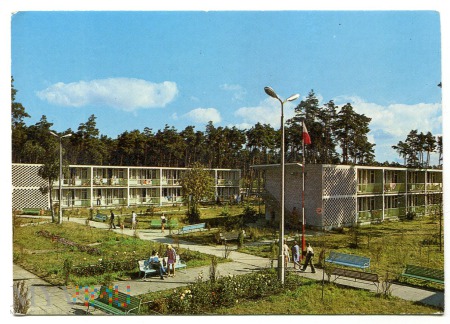 Wczasy w PRL Łeba 1974
