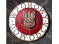 Brązowa Odznaka „WZOROWY DOWÓDCA” wz. z 1973r.