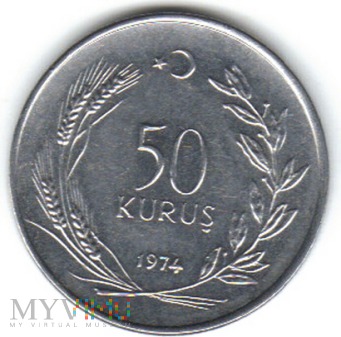 50 KURUS 1974 1,8 mm