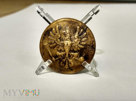 Duże zdjęcie Pruski guzik wojskowy sierżanta
