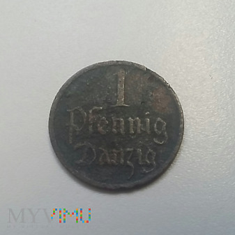 1 fenig Danzig 1937