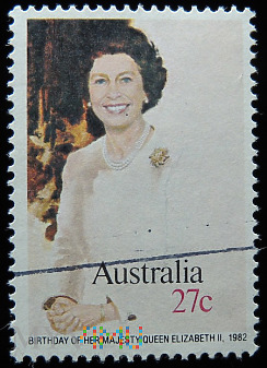 Australia 27c Elżbieta II