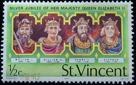 Duże zdjęcie St. Vincent ½c Elżbieta II