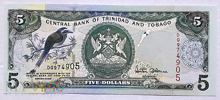 Duże zdjęcie Trynidad i Tobago 5$ 2002