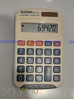 Kalkulator AURORA HC133