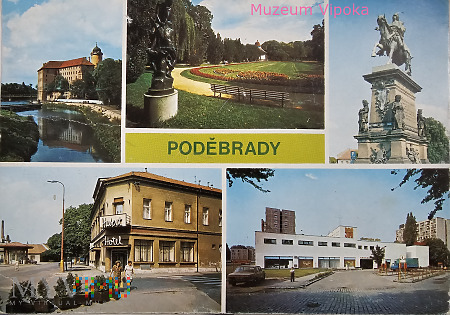 Czechy Podiebrady - król Jerzy z Podiebradów (mul)
