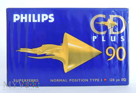 Philips CD Plus 90 kaseta magnetofonowa