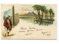 1898 Wielkanoc Egipt Caire piramidy Giza Gizeh