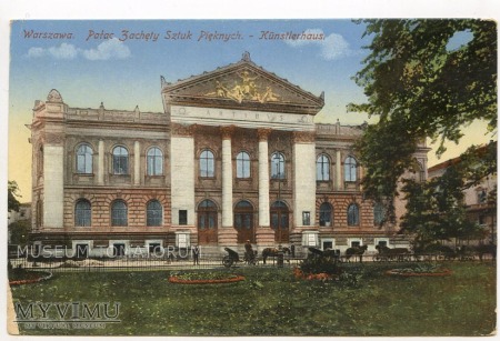 Duże zdjęcie Warszawa - Zachęta - 1915