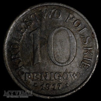 Duże zdjęcie 10 fenigow 1917