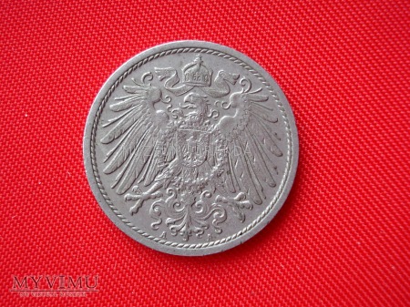 10 pfennig 1908 rok