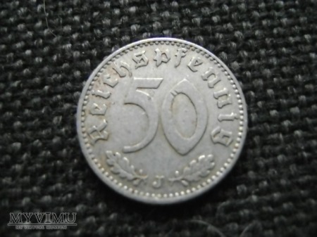 50 pfennigów 1935 J