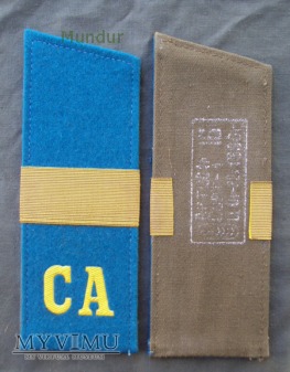 Pagony do munduru galowego - sierżant