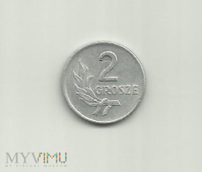 Moneta 2 Grosze 1949