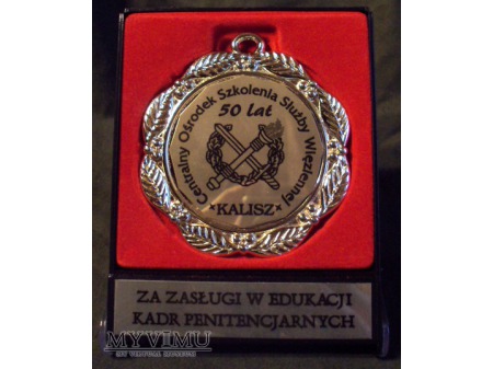 Medal okolicznościowy 50 lat COS SW Kalisz