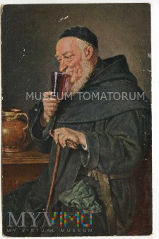 Grutzner - Monk Friar Mönch capucin zakonnik