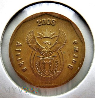 50 centów 2003 r. Afryka Południowa