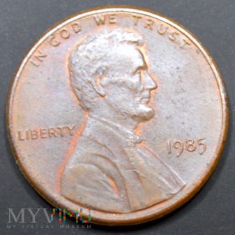 Duże zdjęcie USA / cent 1 / 1985